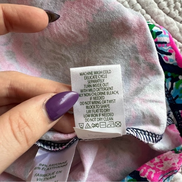 NWOT - Lilly Pulitzer - Auralia Dress - Oyster Bay Navy Shroom With A View - Picture 2 of 13